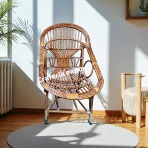 Cane Chair for Lawn, Arm, Room, Indoor and Outdoor