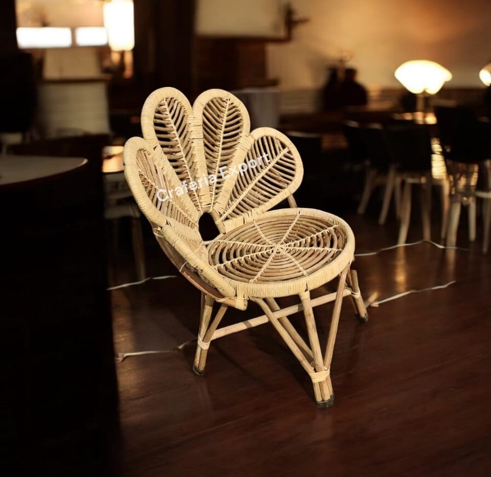 Cane Flower Chairs For Restaurant Event Cafe And Birthday Party Use