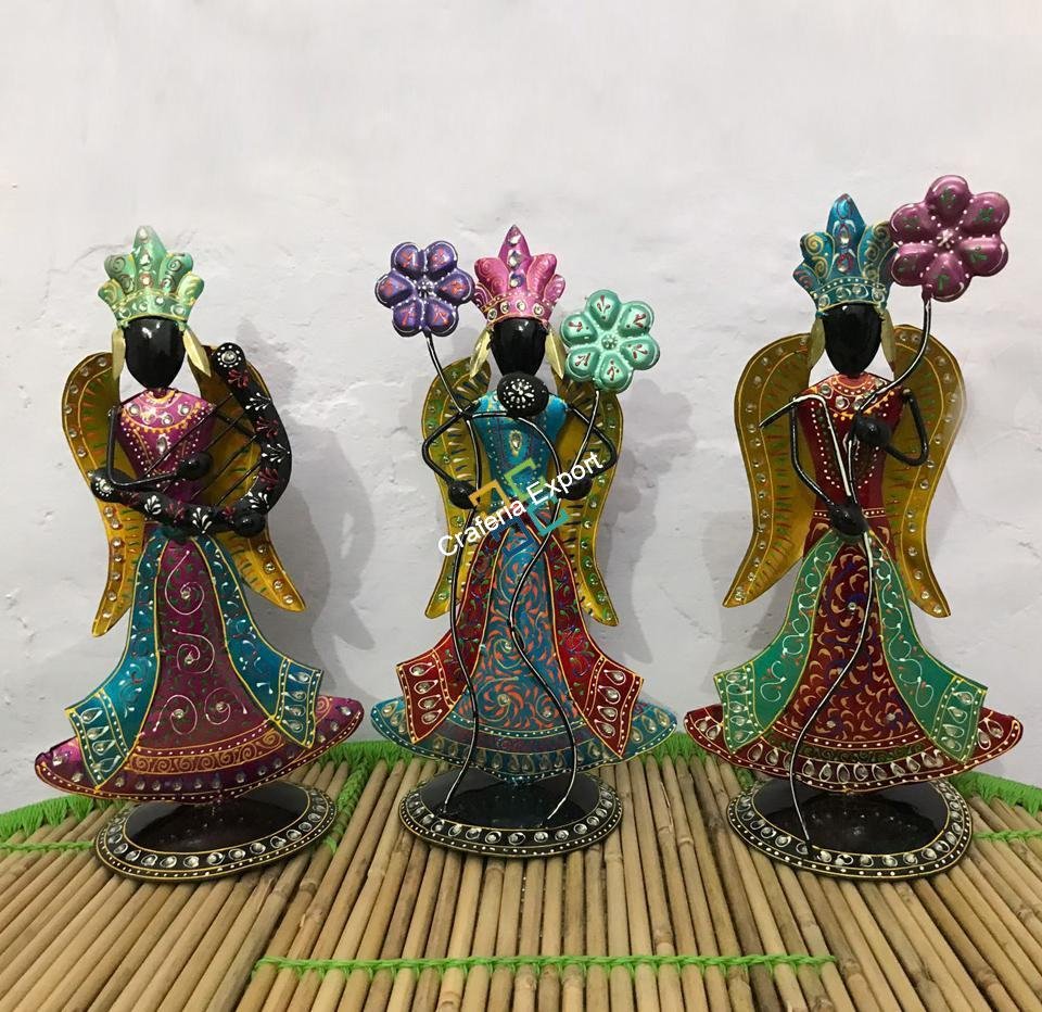 Fairy Angel Figurine Showpiece Set of 3 for home decor /Gifts