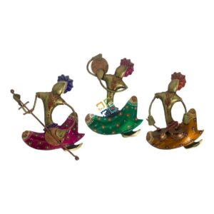 antique musician showpiece for Wall decor hanging -set of 3