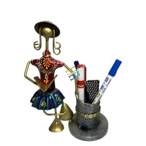 Handmade Girl Design Pen Holder/Desk Organizer