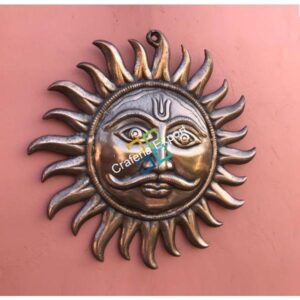 Handicraft/Vastu Metal Sun Wall hanging for home decor/gifts
