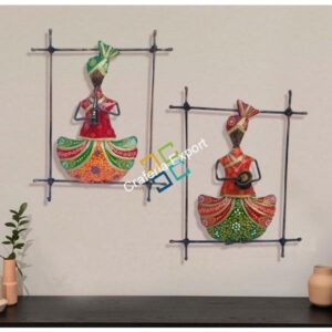 Sardar Musician frame wall hanging showpiece for Home Decor ( set of 2)