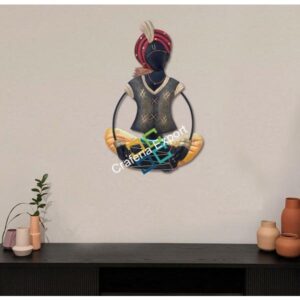 Tribal Musical Rajasthani Men playing  instruments wall Hanging For Decor /gifts