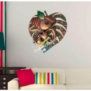 Trendy Handicraft Ganeshna Wall Hanging on Palm leaf for wall decor/interior decor