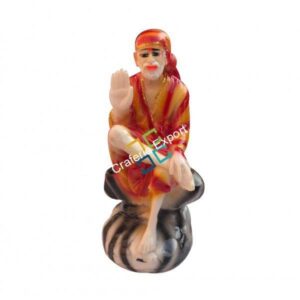 Handmade Sai baba statue / Figure for gifting, home decor and  car dashboard